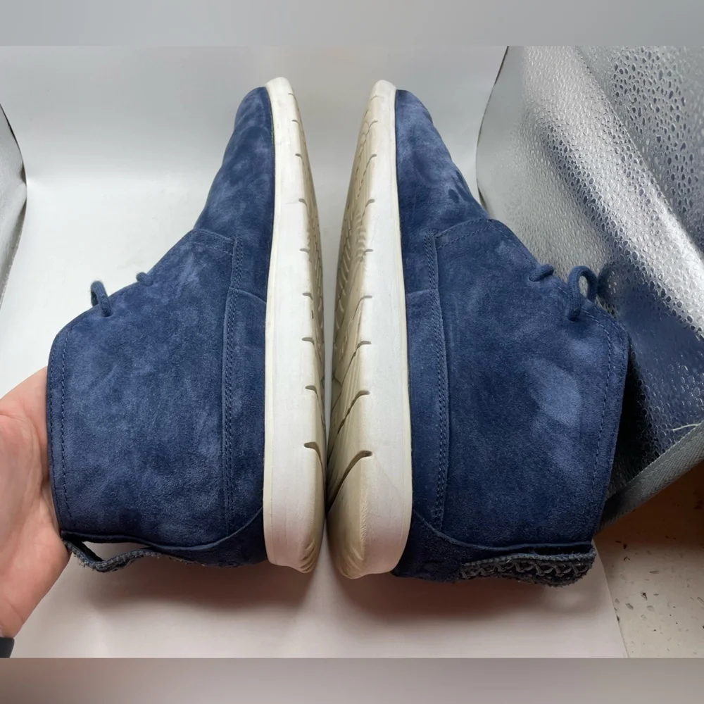 UGG Freamon Chukka blue suede high boots size mens 10.5 EEE
